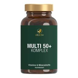 Abbildung: Multi 50 + Vitamin- & Mineralstoff-Komplex Kapseln Kapseln, 60 St PZN 17504590