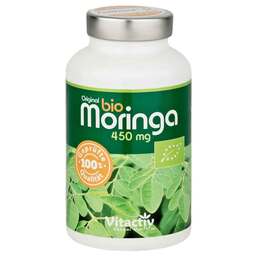 Abbildung: Moringa 450 mg Bio Kapseln Kapseln, 90 St PZN 17504905