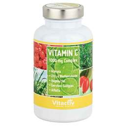 Abbildung: Vitamin C 1000 mg Complex + Acerola Tabletten Tabletten, 100 St PZN 17505135