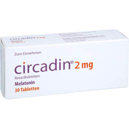 Abbildung: Circadin 2 mg Retardtabletten 30 St, Retard-Tabletten PZN 17506330