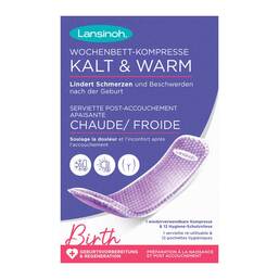 Abbildung: Lansinoh Wochenbett-Kompresse kalt & warm 1 St PZN 17507565