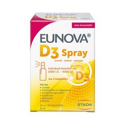 Abbildung: Eunova Vitamin D3 Spray Spray, 8 ml PZN 17513413