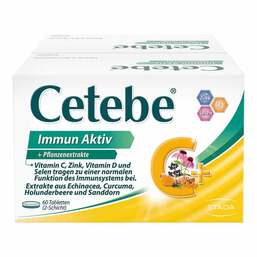 Abbildung: Cetebe Immun Aktiv Tabletten 120 St, Tabletten PZN 17513488