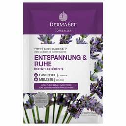 Abbildung: Dermasel Totes Meer Badesalz Entspannung & Ruhe Salz, 80 g PZN 17514826