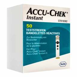 Abbildung: Accu-Chek Instant Teststreifen 50 St, Teststreifen PZN 17514832