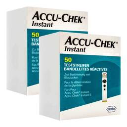 Abbildung: Accu-Chek Instant Teststreifen 2X50 St, Test PZN 17514849