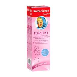 Abbildung: Rabenhorst Rotbäckchen Mama Folsäure + Saft Saft, 450 ml PZN 17521312
