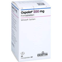 Abbildung: Ospolot 200 mg Filmtabletten 50 St, Filmtabletten PZN 17526657