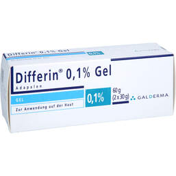 Abbildung: Differin 0,1% Gel 2X30 g, Gel PZN 17526769