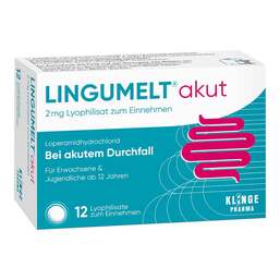 Abbildung: LINGUMELT® akut Schmelztabletten Schmelztabletten, 12 St PZN 17526835