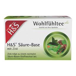 Abbildung: H&S Säure-Base mit Zink Filterbeutel 20X2.0 g, Filterbeutel PZN 17529934
