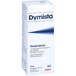 Abbildung: Dymista Nasenspray 137 µg / 50 µg / Sprühstoß 23 g, Nasenspray PZN 17531049