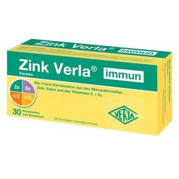 Abbildung: Zink Verla immun Kautabs Kautabletten, 30 St PZN 17532149