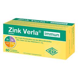 Abbildung: Zink Verla immun Kautabs Kautabletten, 60 St PZN 17532155