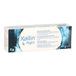 Abbildung: Xailin Night Augensalbe 5 g, Augensalbe PZN 17532416