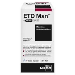 Abbildung: ETD Man+ by AminoScience Kapseln Kapseln, 70 St PZN 17533054