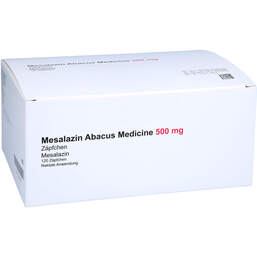 Abbildung: Mesalazin Abacus Medicine 500 mg Zäpfchen 120 St, Suppositorien PZN 17533373