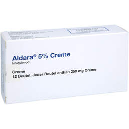 Abbildung: Aldara 5% Creme Sachets 12 St, Creme PZN 17541059