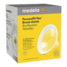 Abbildung: Medela Personalfit Flex Brusthaube 21 mm 2 St. 1 P PZN 17550029