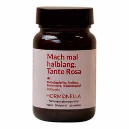 Abbildung: Mach mal halblang Tante Rosa Kapseln 60 St, Kapseln PZN 17550816