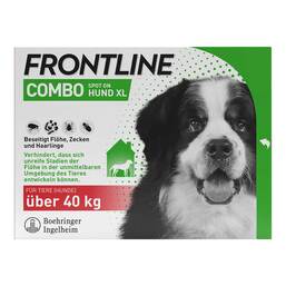 Abbildung: FRONTLINE COMBO® gegen Zecken, Flöhe bei Hunden XL (40-60 kg) 3 St, Lösung PZN 17558611