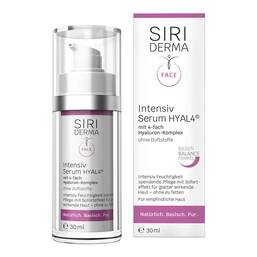 Abbildung: Siriderma Intensiv-Serum Hyal4 ohne Duftstoffe 30 ml, Creme PZN 17561323