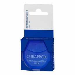 Abbildung: Curaprox DF 834 Zahnseide waxed Minze Spender 50 m PZN 17565077