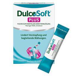Abbildung: DulcoSoft® PLUS Sachets Pulver zur Herstellung einer Lösung zum Einnehmen, 10 St PZN 17566036