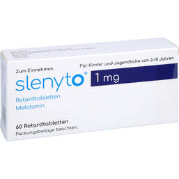 Abbildung: Slenyto 1 mg Retardtabletten 60 St, Retard-Tabletten PZN 17568070