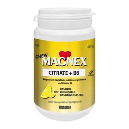 Abbildung: Magnex Citrate 375 mg + B6 Chew laktosefrei veg.KTA Kautabletten, 100 St PZN 17568259