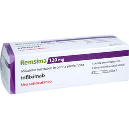 Abbildung: Remsima 120 mg Injektionslösung im Fertigpen 1 St, Injektionslösung PZN 17579903