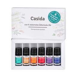 Abbildung: Ätherische Öle Duftmischungen Set naturrein Top 6 6X5 ml, Ätherisches Öl PZN 17582437