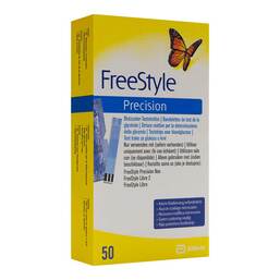 Abbildung: Freestyle Precision Blutzucker Teststreifen ohne Codierung 50 St, Teststreifen PZN 17583425