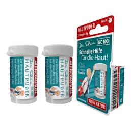Abbildung: Dr. Skin NC 100 Hautpuder 2X4 g, Puder PZN 17585826