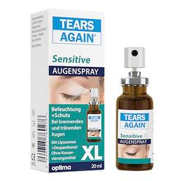 Abbildung: TEARS AGAIN® Sensitive Augenspray 1X20 ml, Spray PZN 17585938