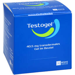 Abbildung: Testogel 40,5 mg transdermales Gel im Beutel 1X30 St, Gel PZN 17587736