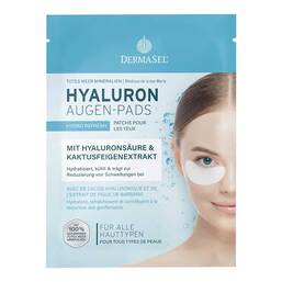 Abbildung: Dermasel Totes Meer Hyaluron Augen-Pads 1 P PZN 17587794
