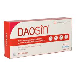 Abbildung: Daosin Tabletten 10 St, Tabletten PZN 17587908