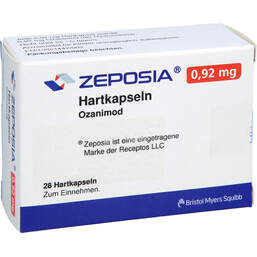 Abbildung: Zeposia 0,92 mg Hartkapseln 28 St, Hartkapseln PZN 17594570