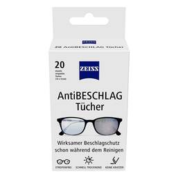 Abbildung: Zeiss Antibeschlag Tücher 20 St PZN 17599449