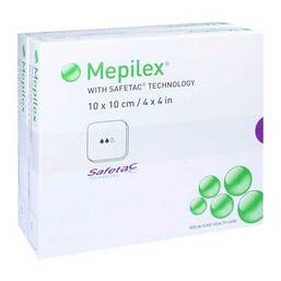Abbildung: Mepilex 10x10 cm Schaumverband 10 St, Verband PZN 17604541