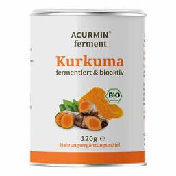 Abbildung: Acurmin Ferment Kurkuma Pulver 120 g, Pulver PZN 17616685