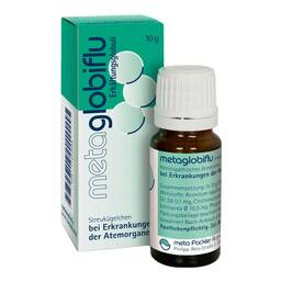 Abbildung: Metaglobiflu Erkältungsglobuli 10 g, Globuli PZN 17635659
