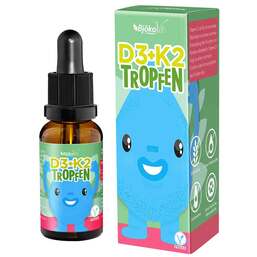 Abbildung: Vitamin D3 + K2 Kinder Tropfen Tropfen, 10 ml PZN 17636311