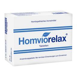 Abbildung: Homviorelax® Tabletten 100 St, Tabletten PZN 17637635