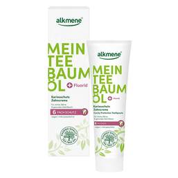 Abbildung: Alkmene Mein Teebaumöl Kariesschutz Zahncreme 100 ml, Zahncreme PZN 17638669