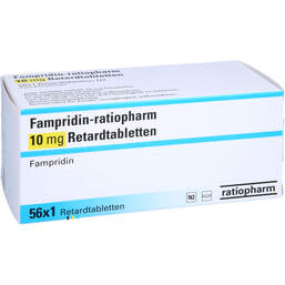 Abbildung: Fampridin-ratiopharm 10 mg Retardtabletten 4X14 St, Retard-Tabletten PZN 17668564
