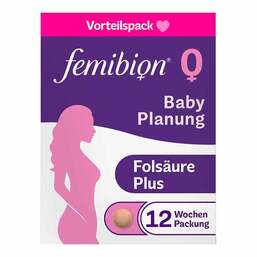 Abbildung: Femibion 0 Babyplanung Tabletten 84 St, Tabletten PZN 17668713