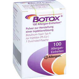 Abbildung: Botox 100 Allergan-Einheiten Pulver zur Herstellung einer Injektionslösung 1 St, Pulver zur Herstellung einer Injektionslösung PZN 17668819