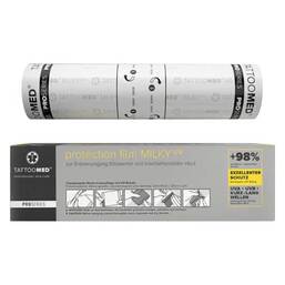 Abbildung: TATTOOMED® protection film MILKY UV 10 St, Pflaster PZN 17755760